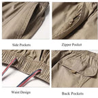 Pantaloni Cargo Uomo in Cotone