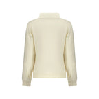 Felpa Donna Bianca in Pile con Zip
