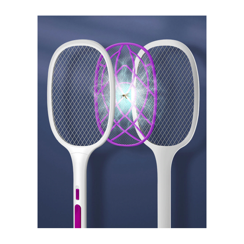 Mepp 2-in-1 Racket | Luce antizanzare e acchiappamosche combinati