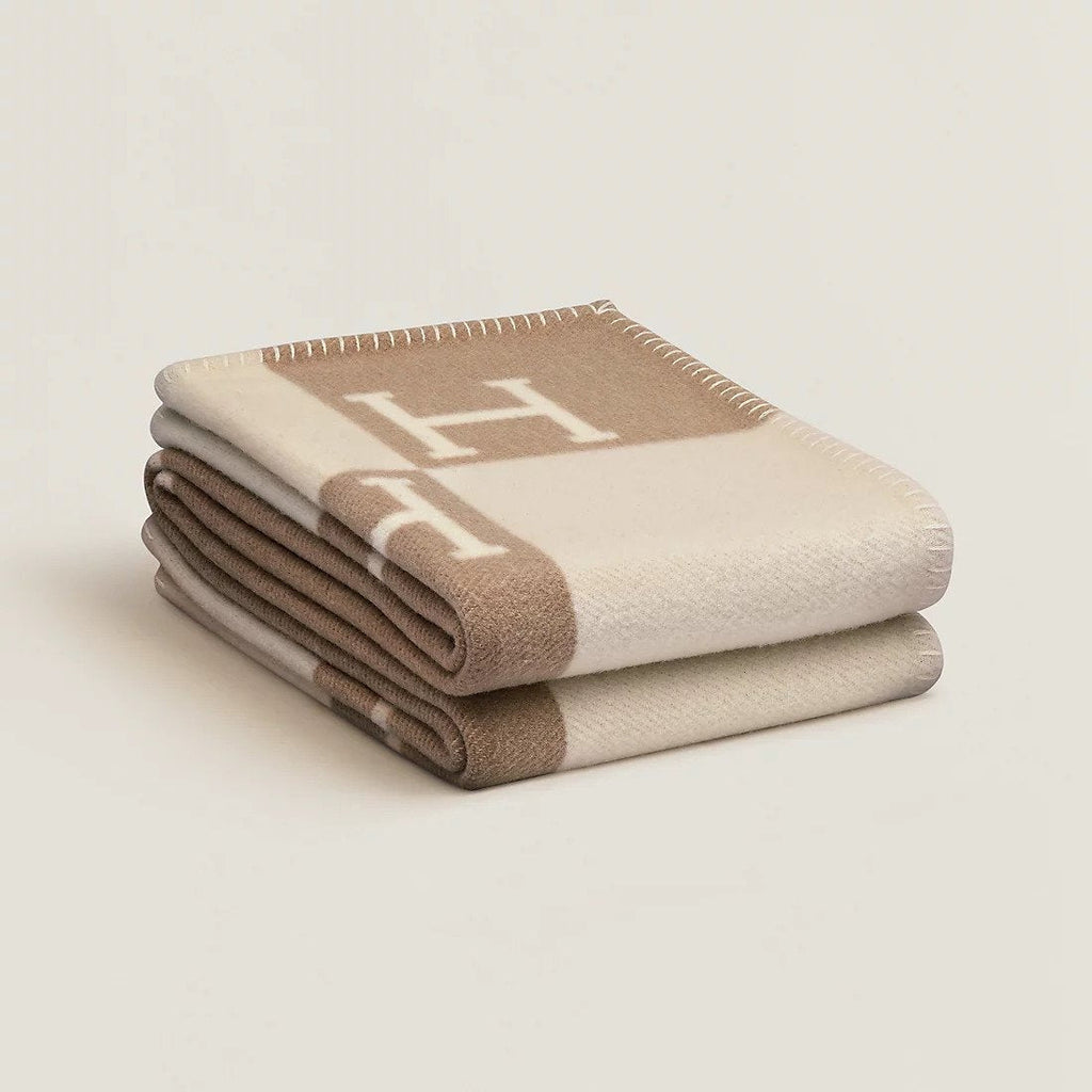 H | Coperta in Lana e Cashmere 150 × 200 cm
