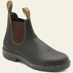 Bottines Chelsea pour homme imperméables en similicuir avec semelle robuste