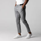Pantaloni Chino Uomo Eleganti Elasticizzati