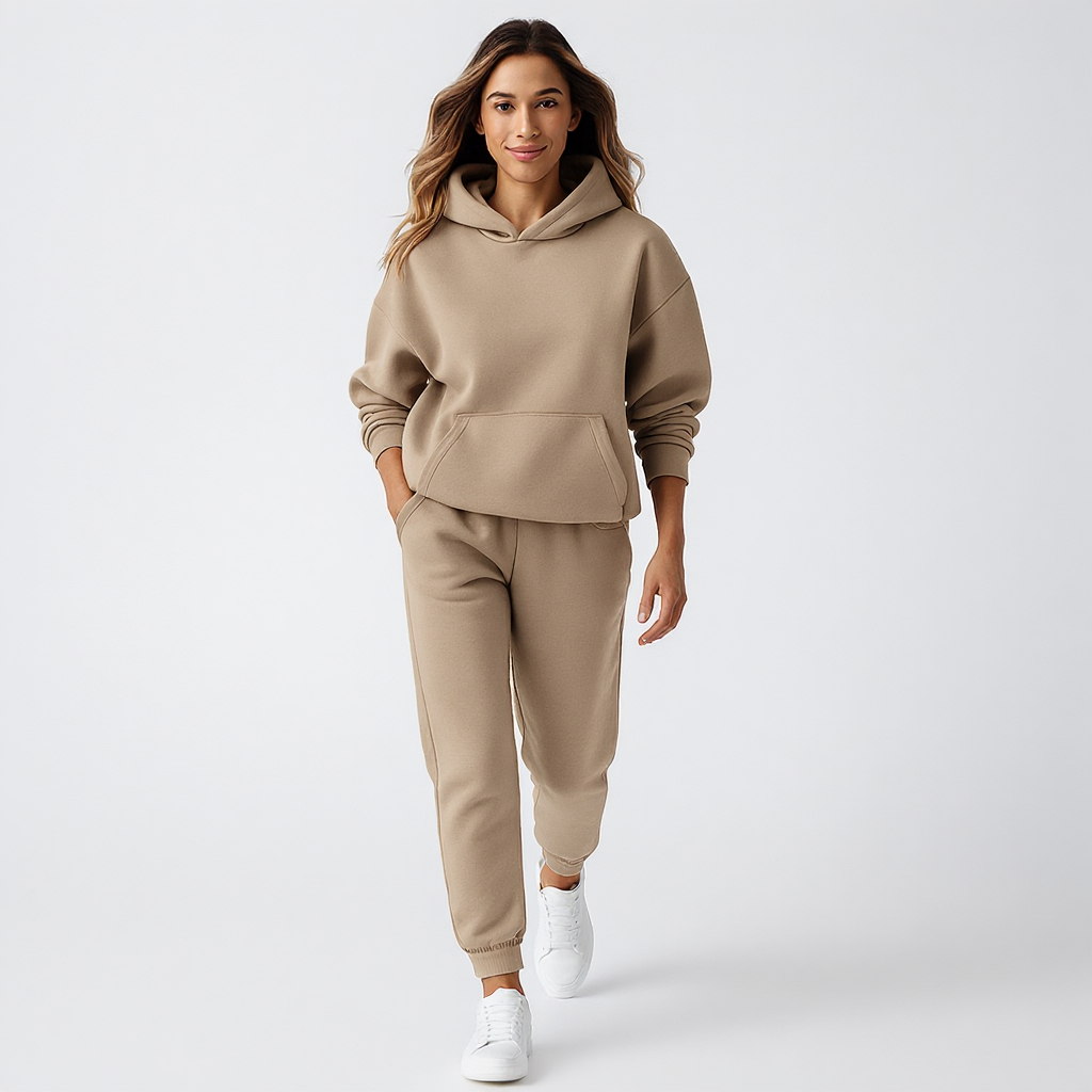 ANFINITE - Kvinders joggingsæt | Komfortabelt & stilrent | Perfekt til hverdagsbrug