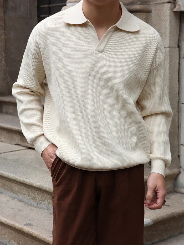 Polo Uomo Ethan con Scollo a V