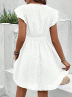 Abito Estivo V-Collo Boho Silhouette Elegante