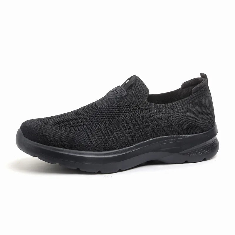 Sneakers Uomo Slip-On in Mesh Traspirante