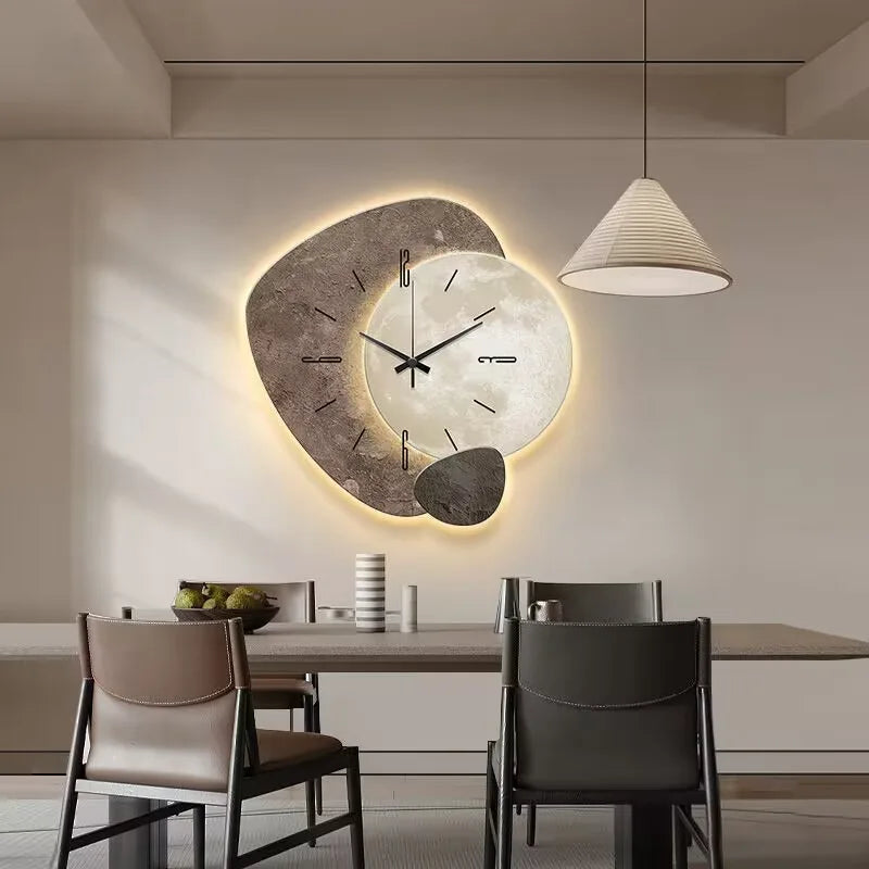 Skandinavisk Design Vægur - Minimalistisk Stil fra NordiqTime