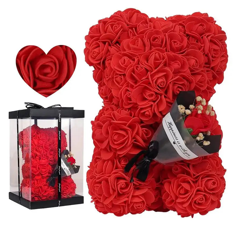Orsetto di Rose Romantico ANFINITE Fleur