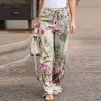 Pantaloni Donna Casual a Vita Media dal Taglio Morbido