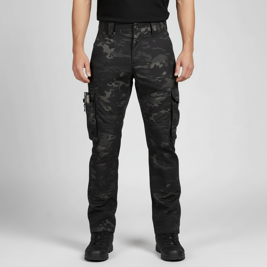 Heren Taktisk Arbejdsbukser | Vandtæt & Holdbar | Outdoor Cargo Bukser