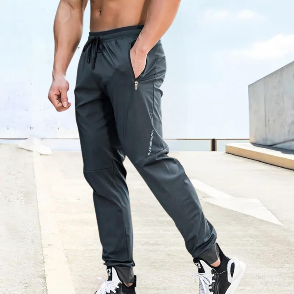 Pantaloni Sportivi Uomo Leggeri e Traspiranti per Training e Running