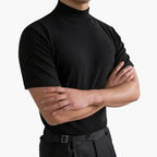 T-Shirt Uomo Slim Fit con Collo Alto