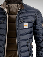 Giacca Uomo Trapuntata Leggera Slim Fit con Collo Alto