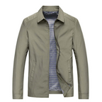 Chaqueta Harrington ligera para hombre – Elegante, con cuello y cremallera
