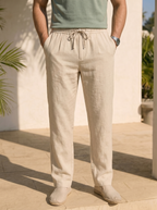Pantaloni Uomo Lorenzo in Lino