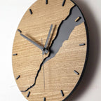 Orologio da parete di lusso in legno