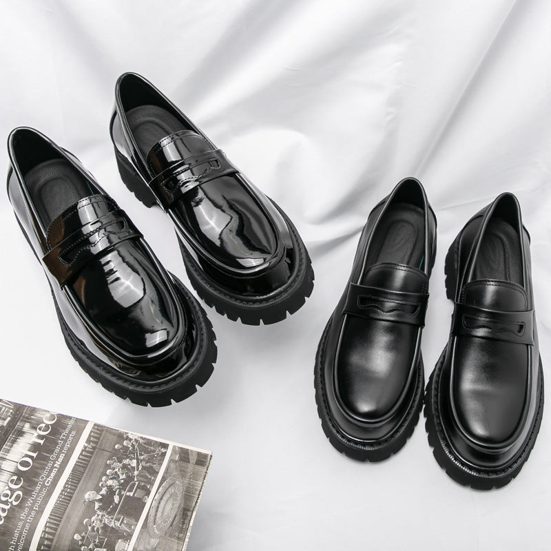 Mocassini Uomo Platform con Suola Rialzata