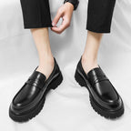 Mocassini Uomo Platform con Suola Rialzata