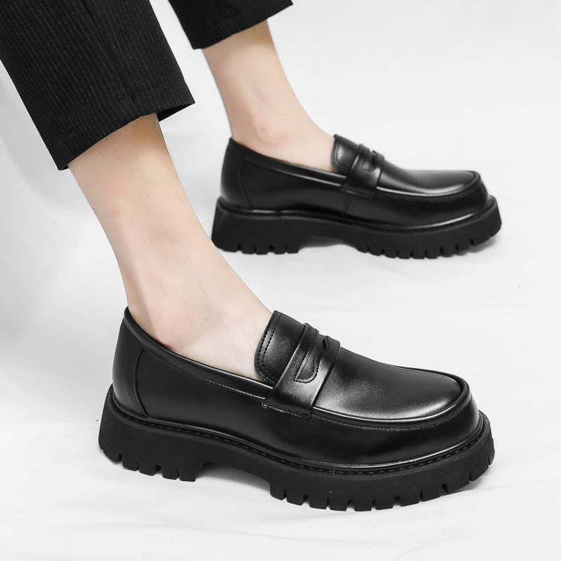 Mocassini Uomo Platform con Suola Rialzata