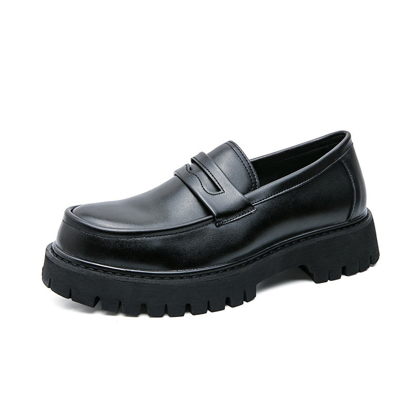 Mocassini Uomo Platform con Suola Rialzata