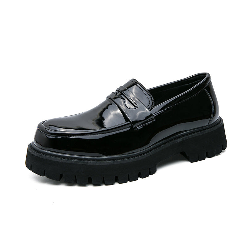 Mocassini Uomo Platform con Suola Rialzata