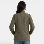 Chaqueta utilitaria ligera para mujer con cremallera