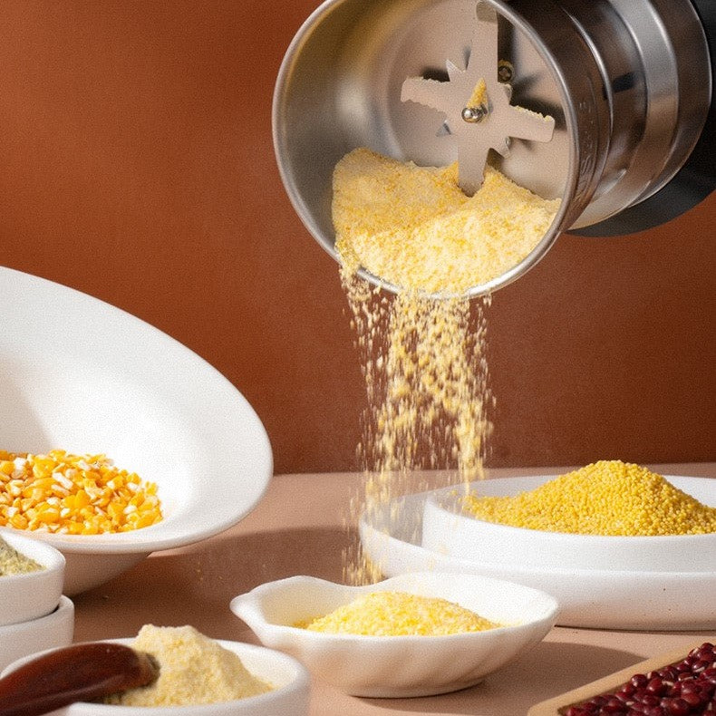 Macina Cibo Portatile Multifunzionale – Macinatura Veloce con Un Solo Tocco per Caffè, Erbe e Spezie