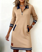 Abito Giornaliero Silhouette Revers Comfort