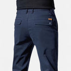 Pantaloni Eleganti Uomo Valmonti in Cotone – Taglio Sartoriale a Gamba Dritta