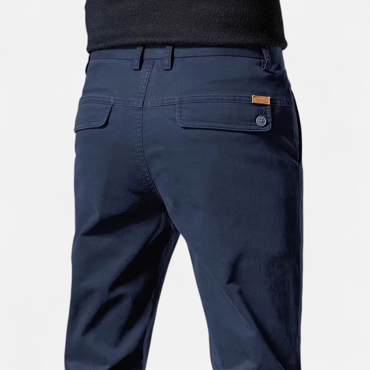 Pantaloni Eleganti Uomo Valmonti in Cotone – Taglio Sartoriale a Gamba Dritta