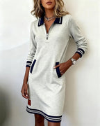 Abito Giornaliero Silhouette Revers Comfort