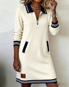 Abito Giornaliero Silhouette Revers Comfort