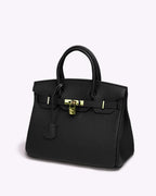 Borsa a Mano Donna in Vera Pelle Cognac