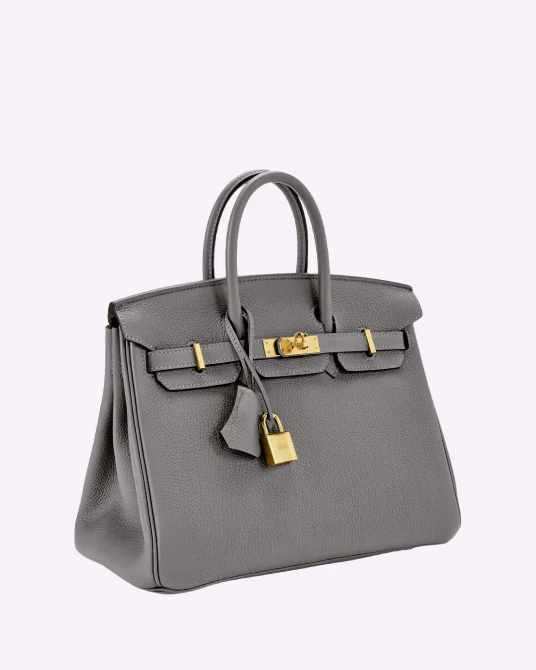 Borsa a Mano Donna in Vera Pelle Cognac