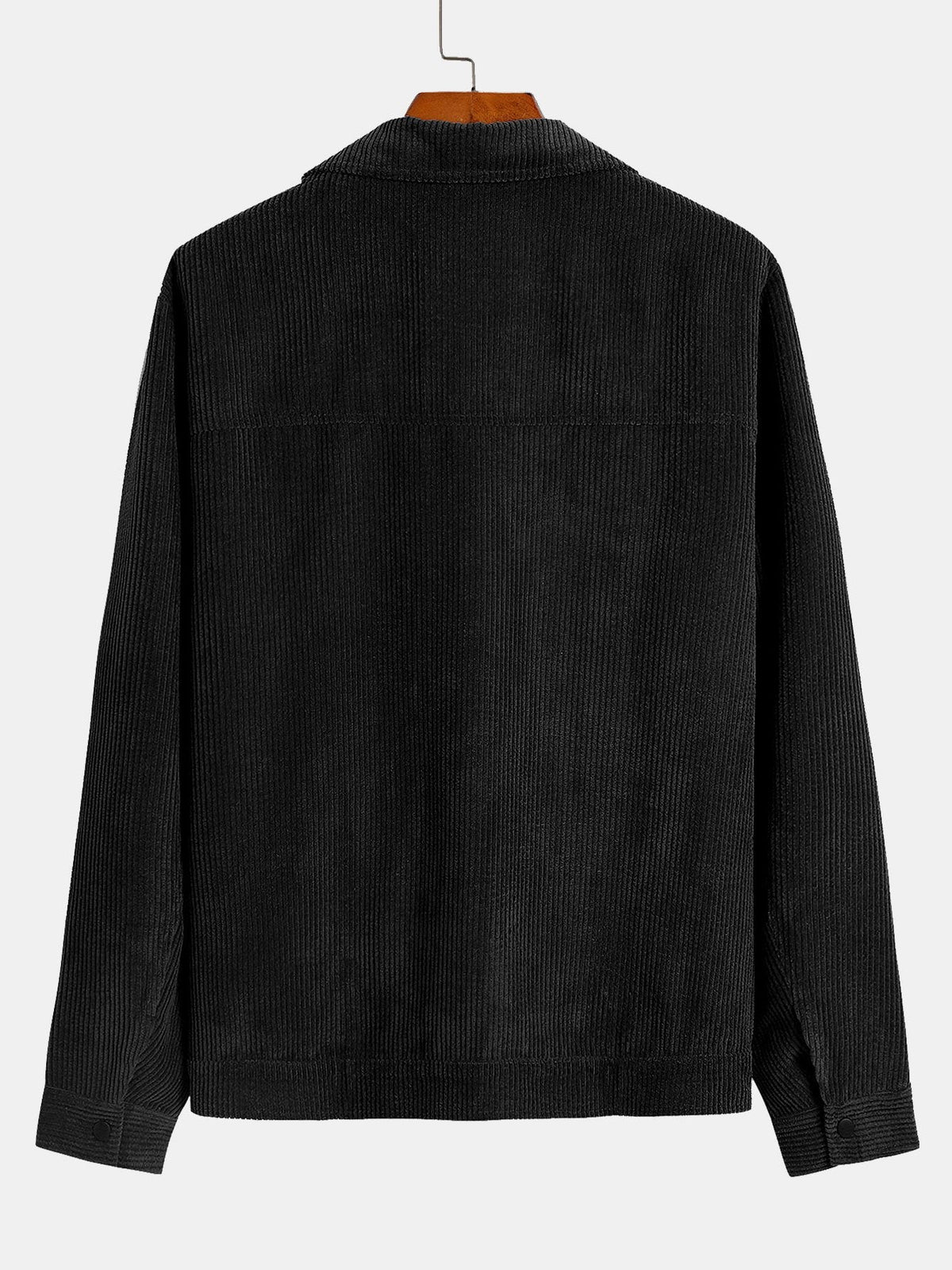 Ensemble deux pièces pour homme en velours côtelé - veste utilitaire et pantalon cargo jogger