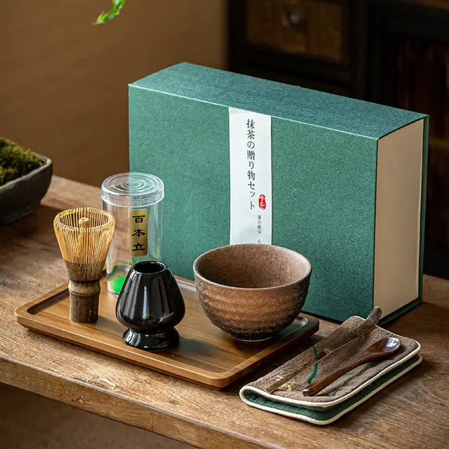 ZenMatcha Set Regalo Tradizionale di Matcha