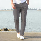 Pantaloni Uomo Casual in Lino Leggero