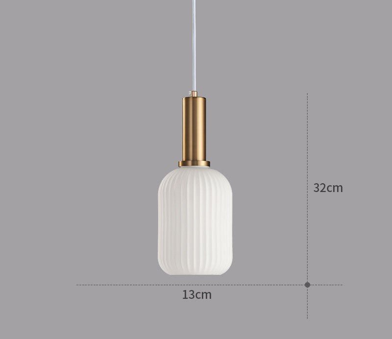 Lampada a Sospensione in Vetro Vintage - ColorVibe