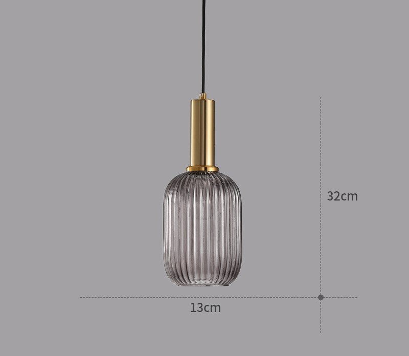 Lampada a Sospensione in Vetro Vintage - ColorVibe