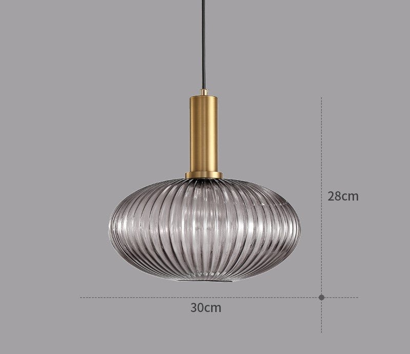 Lampada a Sospensione in Vetro Vintage - ColorVibe