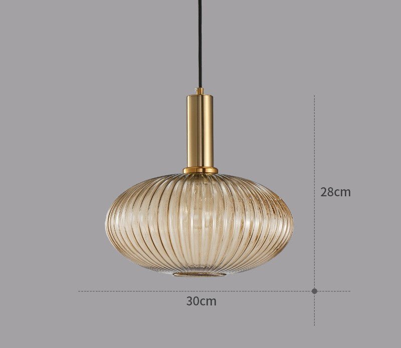 Lampada a Sospensione in Vetro Vintage - ColorVibe