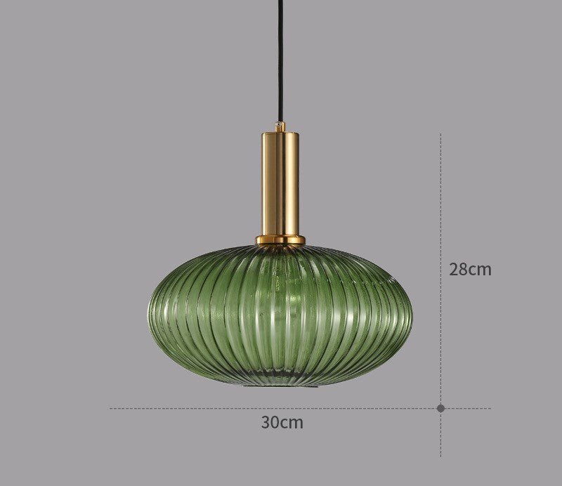 Lampada a Sospensione in Vetro Vintage - ColorVibe