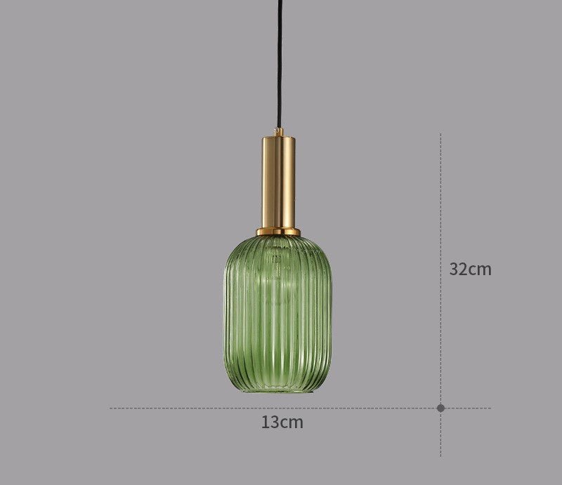 Lampada a Sospensione in Vetro Vintage - ColorVibe