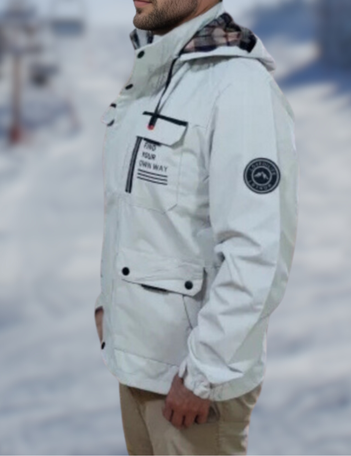 ANFINITE | Vandafvisende Jakke til Mænd