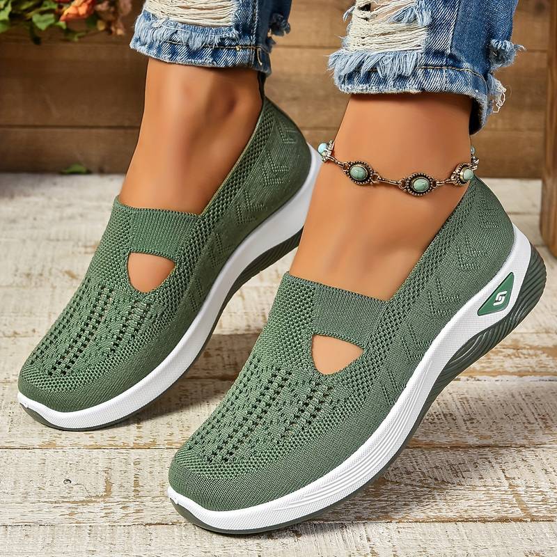 Sneakers Comfort con Suola Antiscivolo e Supporto Naturale