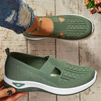 Komfort Sneakers med Skridsikker Sål og Naturlig Støtte