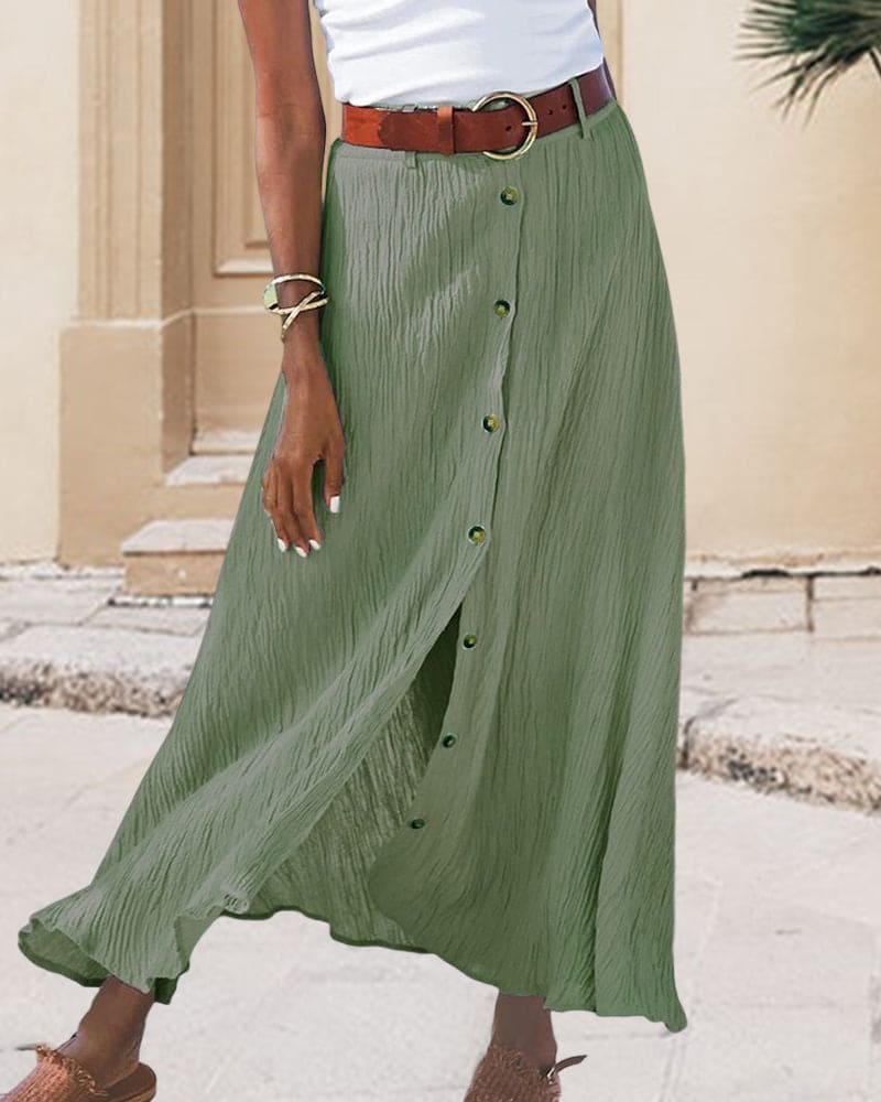 Gonna Maxi Donna a Linea A dal Design Elegante