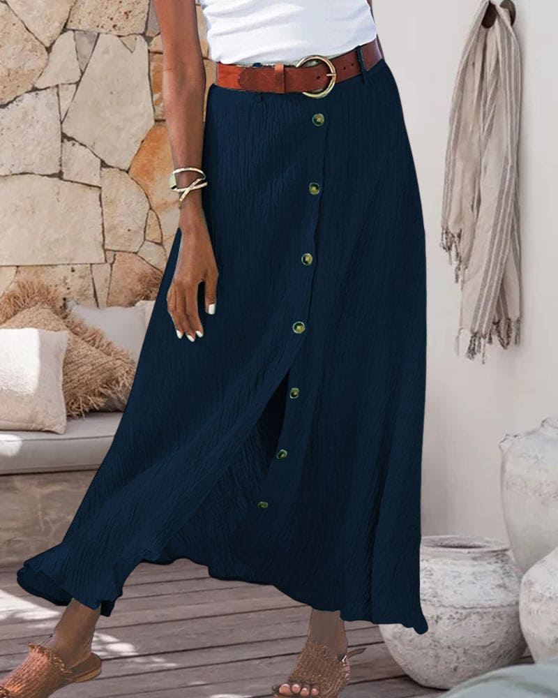 Gonna Maxi Donna a Linea A dal Design Elegante