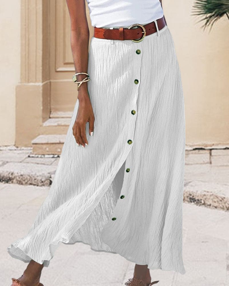 Gonna Maxi Donna a Linea A dal Design Elegante