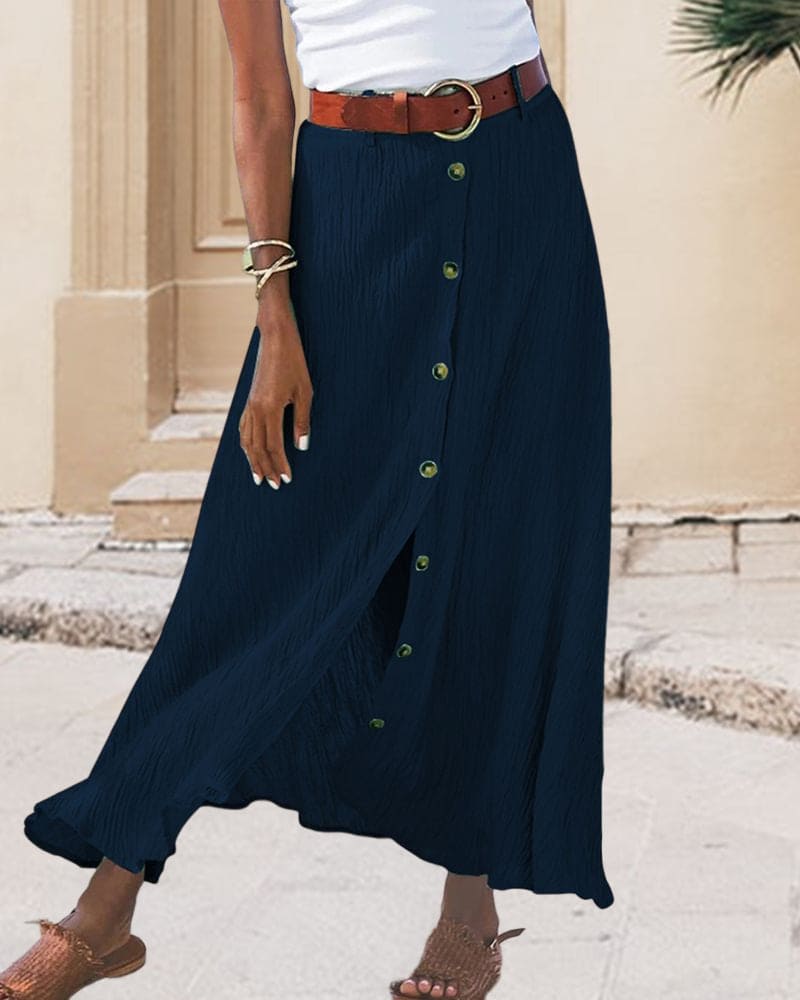 Gonna Maxi Donna a Linea A dal Design Elegante